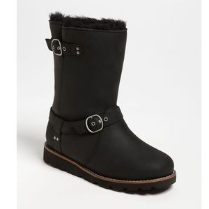 UGG Noira Waterproof Black Boot
